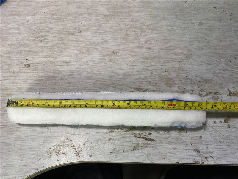 Physical dimensions recorded for a selected inspection sample
